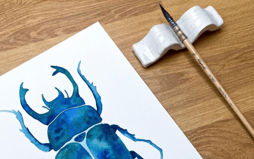 Atelier d’aquarelle et brunch – Insectes