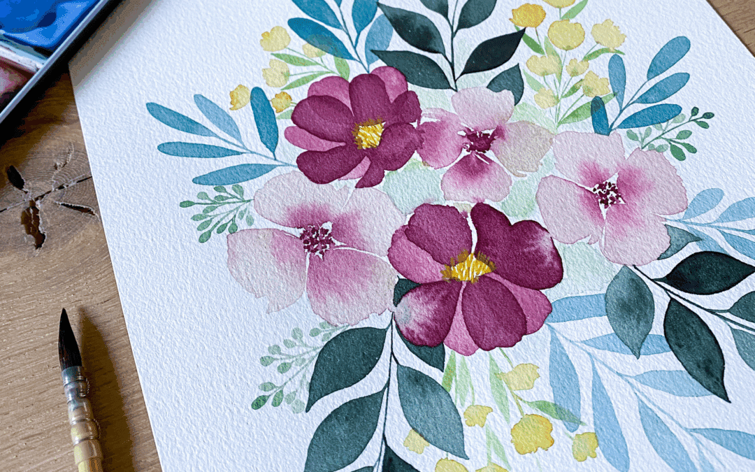 Pourquoi tu n’as pas besoin d’être doué.e pour commencer l’aquarelle