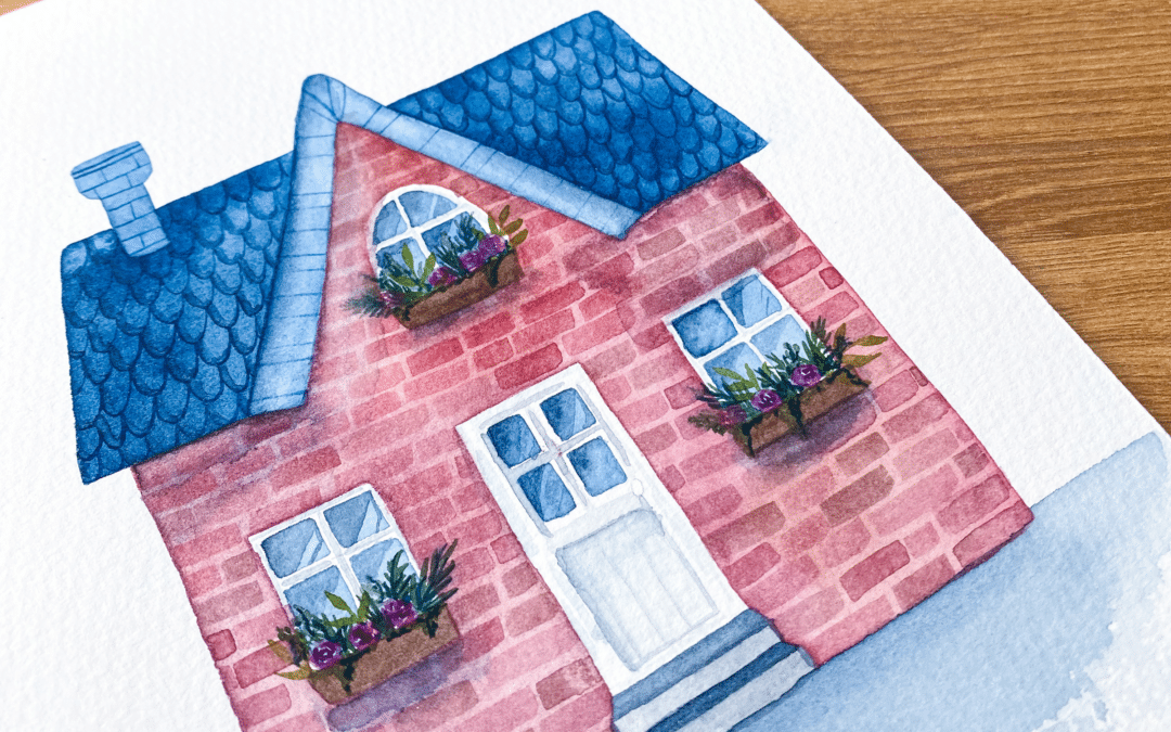 Façades à l&rsquo;aquarelle + Brunch