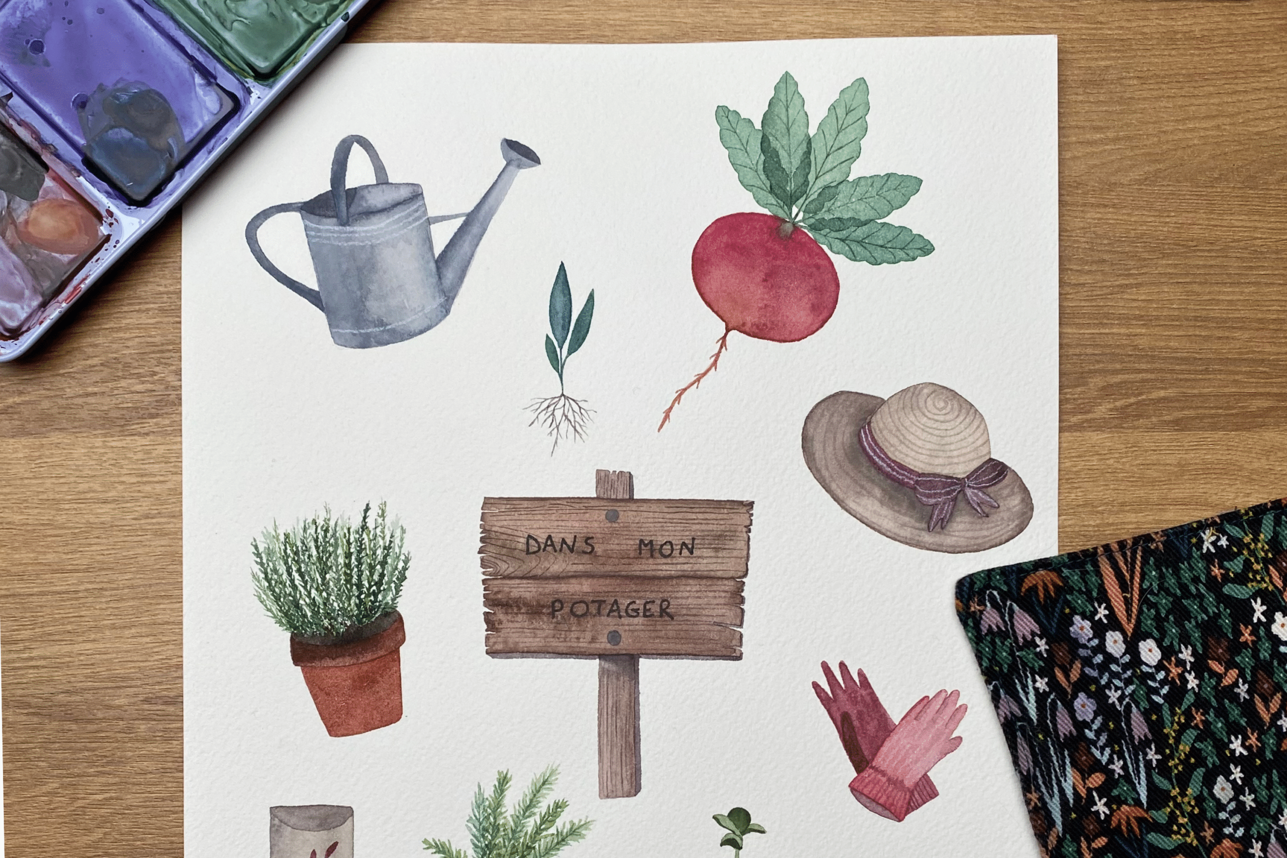 Atelier aquarelle et brunch