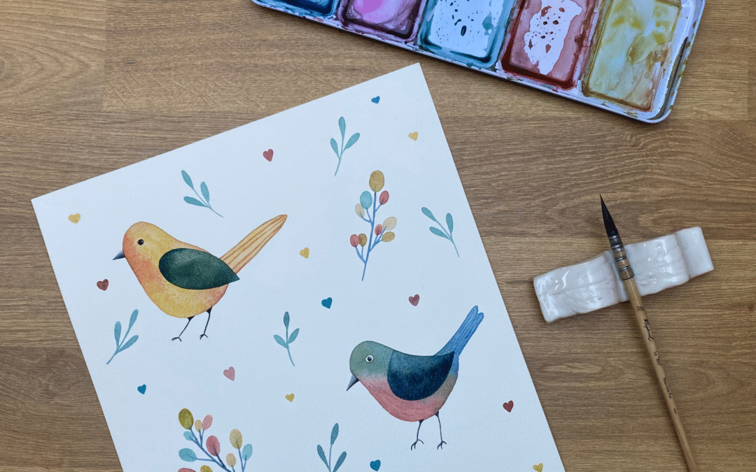 Cycle de 5 ateliers d&rsquo;aquarelle