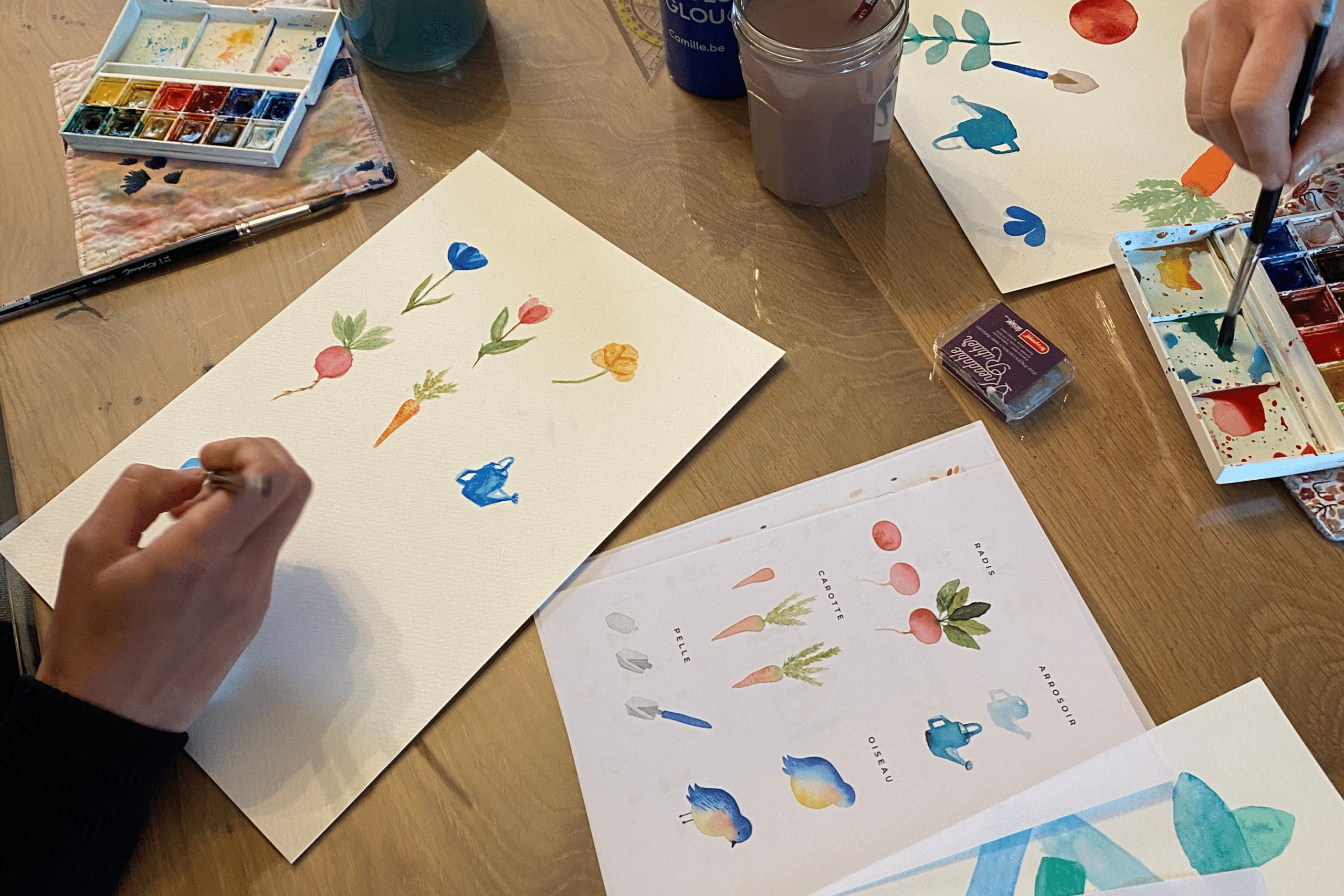 Atelier aquarelle et brunch