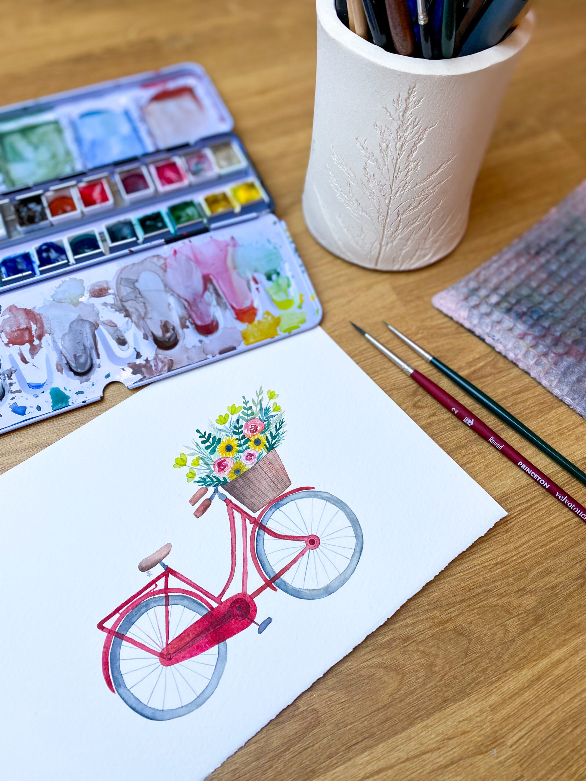 atelier aquarelle team building alternatif et temps de midi créatif